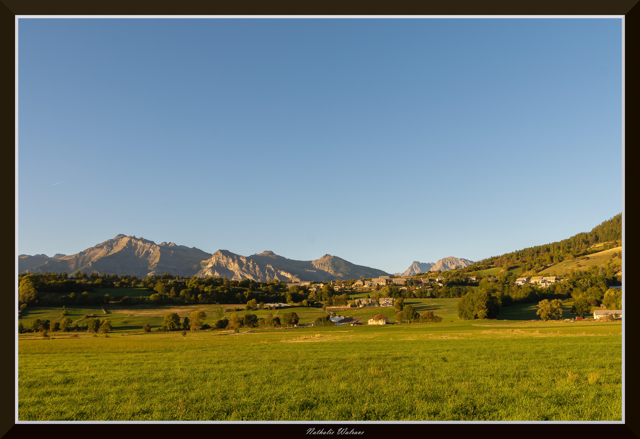 le paysage d'Ancelle